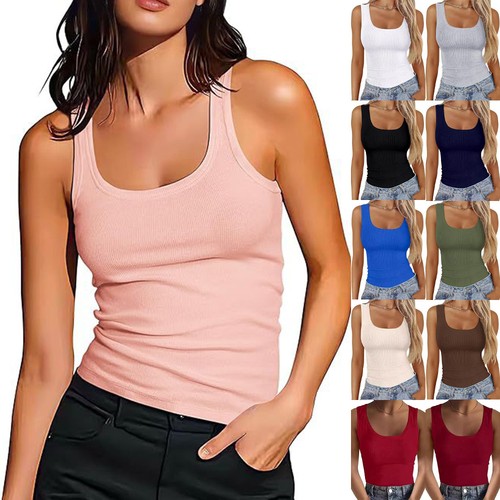 Women ribbed tops summer - women,