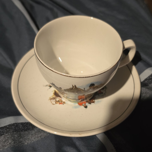 Trio 2pc cup saucer set - cup,