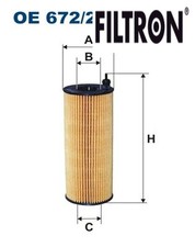 OIL FILTER OE 672/2 FILTRON I