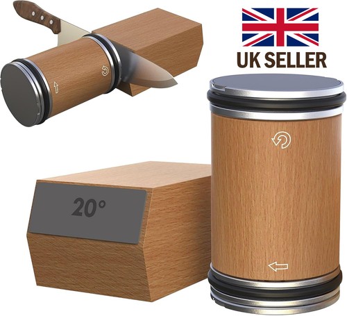 Rolling knife sharpener and - knife, 15