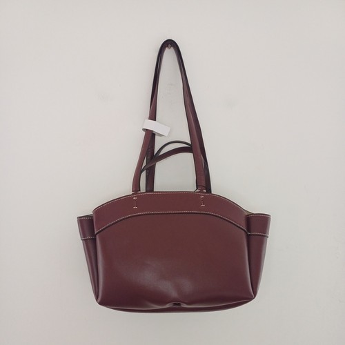 Bnwt zara bag burgundy faux - zara,