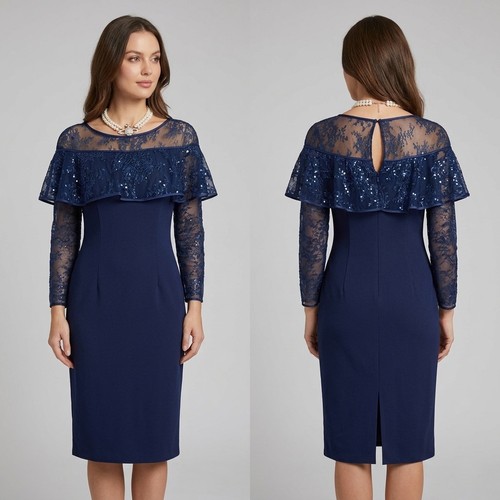 Bnwt veromia navy lace padded - veromia,