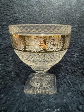 VAL SAINT LAMBERT CRYSTAL VASE