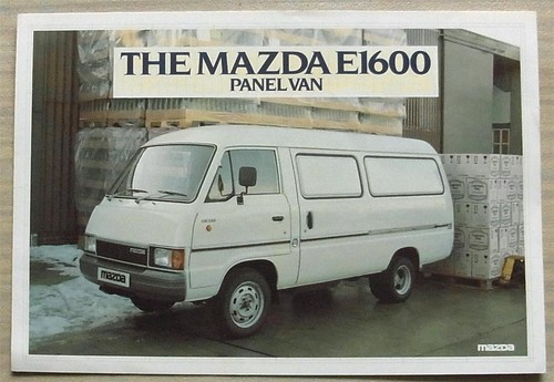 Mazda e1600 panel van sales - mazda,