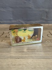 Vintage Japanese Diorama Glass