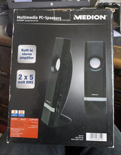 MEDION MULTIMEDIA PC-SPEAKERS E83000 MD 85740 BOXED NEVER USED