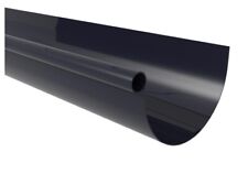 PVC Gutter 130 mm Diameter 3M Length BLACK