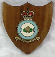 RAF Maintenance Unit Easel Plaque, Mess Badge, Shield, Unit 1515, Fervet Opus