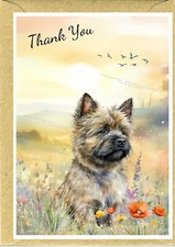 Cairn Terrier Dog Thank You