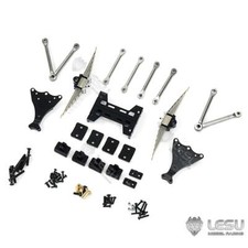 1/14 LESU Rear Dual Suspension Metal for  For TAMIYA RC Truck Trailer DIY Model