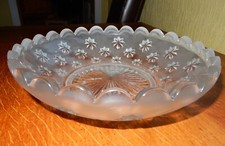 Rare Tutbury Glass 9" Bowl Rd.No. 170914  11/1/1864.