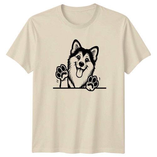 Dog waving paws dogs - waving,