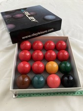 Small Size Snooker Balls, approx 4cm, No White Ball
