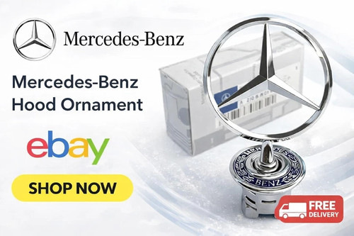Mercedes benz bonnet raised - bonnet,