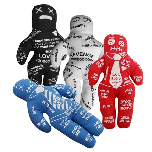 Voodoo doll with pins - doll,