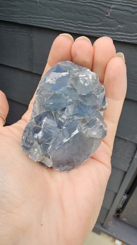 Celestite natural crystal