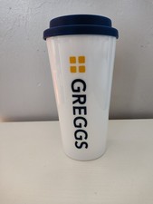 Greggs The Bakers Travel Cup Reusable With Screw On Lid PBA Free