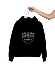 Ariat Western Tribal Circle Graphic Print Mens Hoodie Sweatshirt S M L XL 234XL