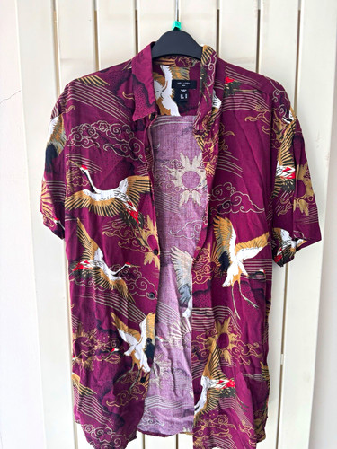 New look men burgundy bird - look,
