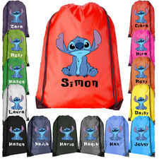 Stitch Personalised Gym Bag