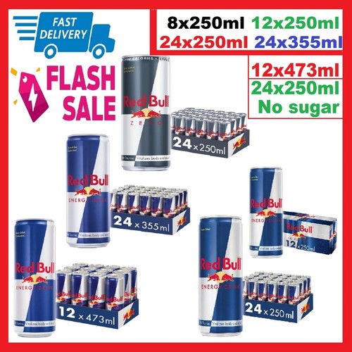 Red bull energy - red, drink