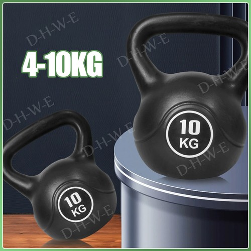 Vinyl kettlebell weight set - kettlebell,