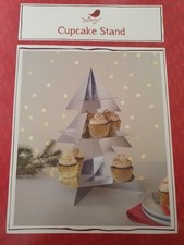 Christmas 3-Tier Cupcake Stand Dessert Plate,  Party Set
