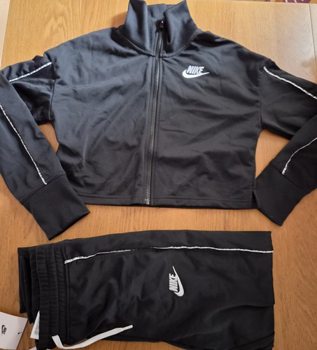 Nike girls size black crop - nike,