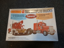 amt 1/43 peterbilt wrecker and tractor unit kits, 2 in one box