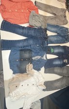 Baby boy winter clothing bundle 12-18 months jeans hat shirts next M&S