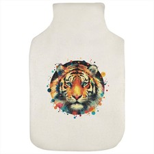 'Tiger Head' Hot Water Bottle