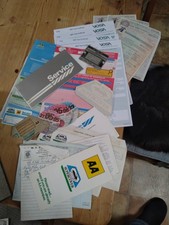Austin Mini Metro Memorabilia Pack With V5 , Tags , Service Books , Tax Discs