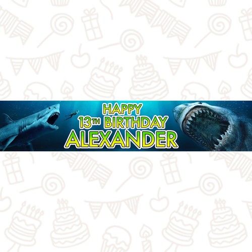 Shark megalodon - x,