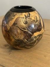 Vintage African Hand Painted