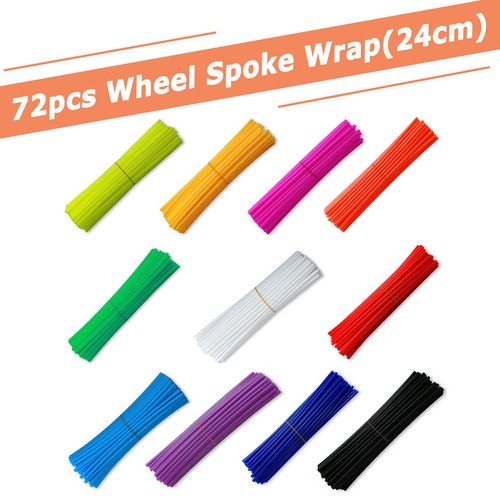 72x wheel spoke wraps - 72x,