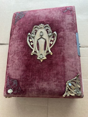 Victorian photograph album - photograph,