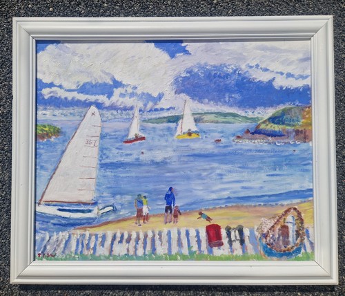 Original niave oil painting - original,