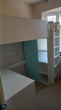 SMÅSTAD Loft Bed W