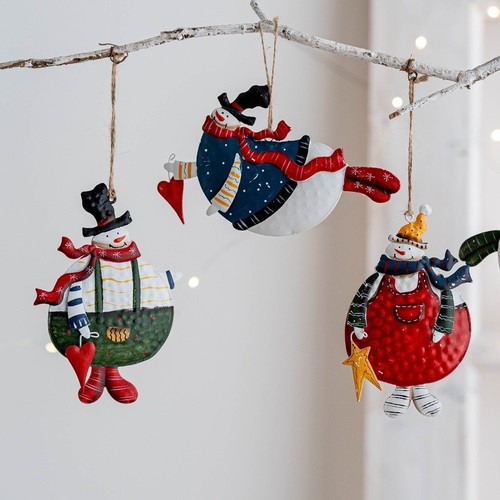 Snowman xmas tree - xmas,