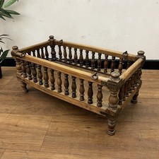 Antique Indian Wooden Cradle