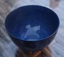 Royal Doulton Miniature Blue Titanian glaze Bowl Vintage Beautiful Item