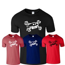 Motorcycle Biker Isle Of Man Martin T-shirt Kids Skull Spanners Mens Tshirt Xmas