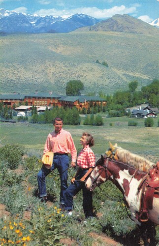 Postcard sun valley idaho - postcard,
