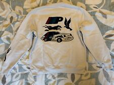 Parra Racing Team Crewneck Sweatshirt White Medium