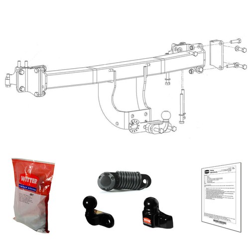 Witter towbar for land rover - land,