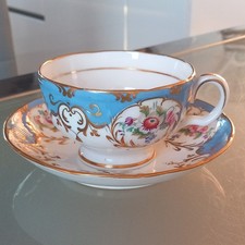 Rare Antique  c1830 Spode Handpainted & Gilded Cup & Saucer Pattern 1425