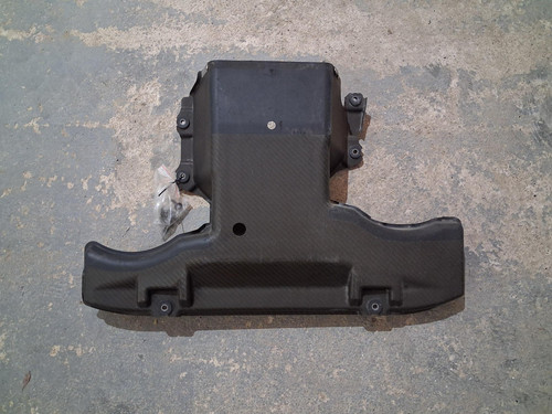 Used carbon engine cover - carbon, for