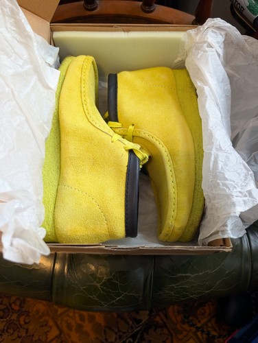 Clarks wallabee lime - clarks, hairy