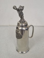Royal Selangor Pewter Picnic Bubbler Teddy Bear Bubble Blower 5.2"