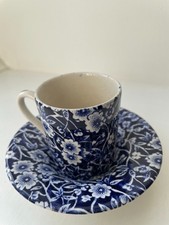 Burleigh Blue Calico demi